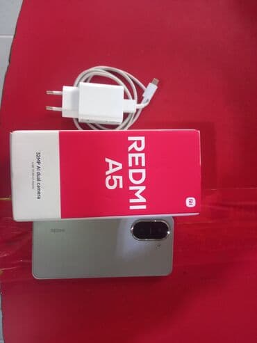 redmi a 2: Redmi A5, 128 GB, rəng - Boz, Sensor — 5