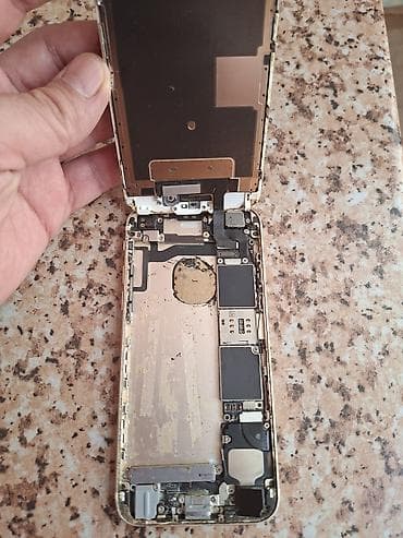 sesucaldan: IPhone 6s (A1688) – ehtiyat hissələri üçün - Korpus rəngi: Rose Gold — 2