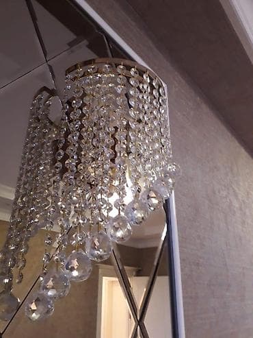 asma guzgu: Çılçıraq, 10 və daha çox lampa, Xrustal — 3