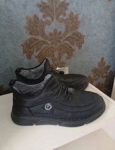 bot ayaqqabilar: Qara rəngli kişi ayaqqabısı/çarxı - Stil: Yarımıdzarı (ankle) model — 1