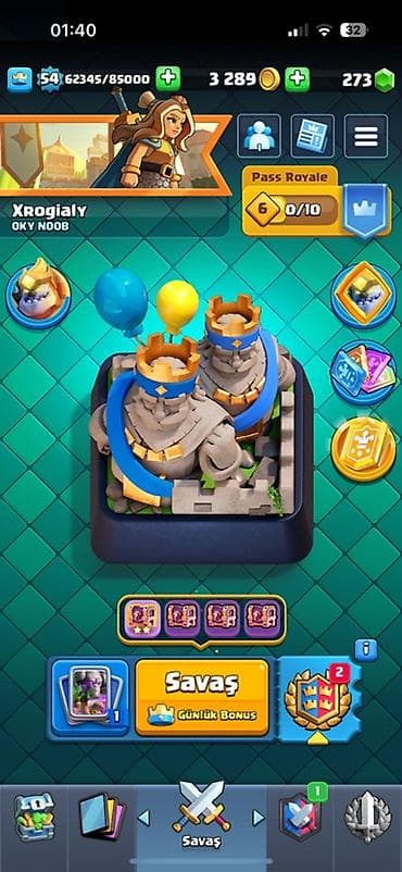 10k+ kupa 55 lvl 8 evrim full karakter ən aşaöı karakter lvl 11 di