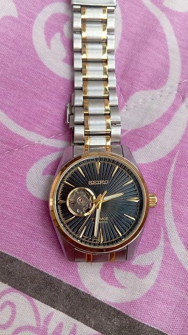 Аксессуары: Seiko Presage Automatic kişi qol saatı - Mexanizm: Avtomatik, 21 — 1