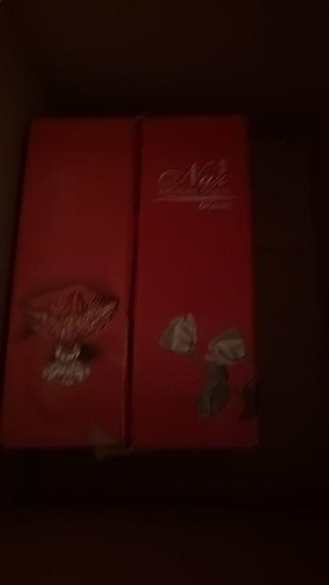 Qəhvə dəsti, rəng - Gümüşü, Şüşə