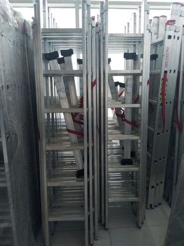 profillər: Alüminium pilləkənlər - Material: yüngül və davamlı alüminium — 1