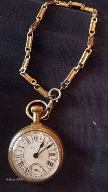 İşlənmiş, Saat dəsti, rəng - Qızılı