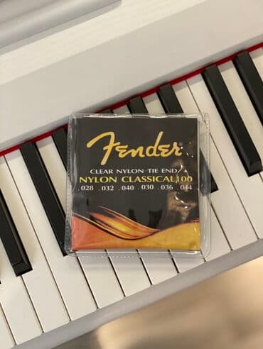 струны для гитары для начинающих: Fender klassik gitara simi Gitara,ukulele,skripka,tar,saz,kamança,ud — 1