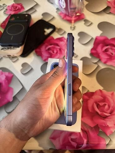iphone dual sim: IPhone 16, Mavi, Simsiz şarj — 3