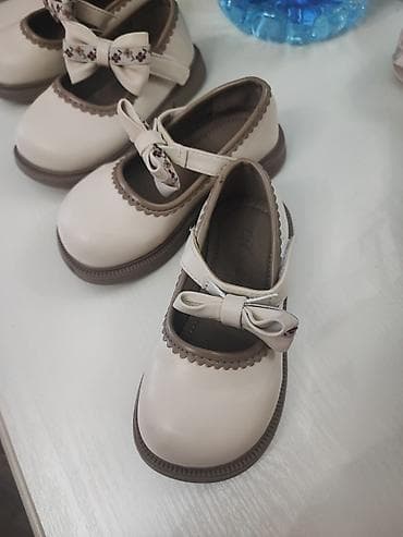 uşağ paltari: Rəng - Bej Baletkalar, Ölçü: 26, Qız üçün — 2