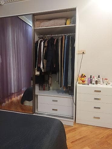 carpayılar: Yataq otağı mebel dəsti - Rəng: ağ, minimalist dizayn - Komplekt: - — 4