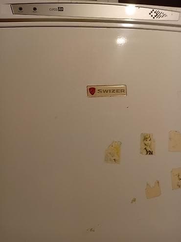 Plitələr və bişirmə panelləri: 2 qapılı Swizer Soyuducu Satılır, rəng - Ağ — 3