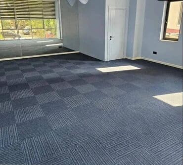 Ofis tipli döşəmə xalça plitələri - Material: yüksək keyfiyyətli ofis