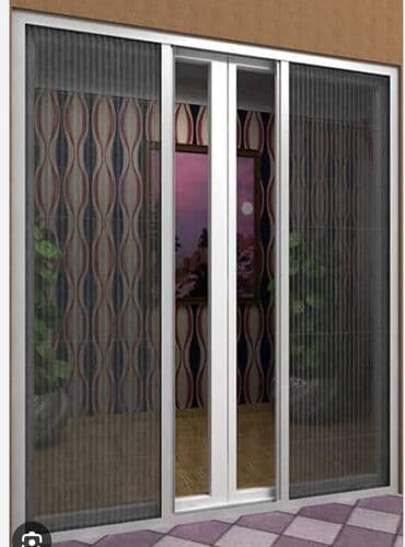 москитная сетка на дверь: YANA SİYİRMƏLİ QARMOŞKA TİPİ ağcaqanad torları. qapı üçün=75 man — 1