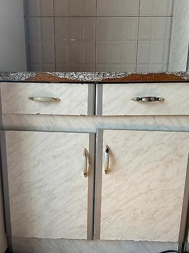 metbext şkafı: Mətbəx alt dolabı və qranit üstlük - Material: Korpus – DSP/laminat — 1