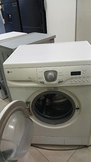 etceken masin: Paltaryuyan maşın LG, 5 kq, İşlənmiş, Avtomat, Qurutma var, Kredit yoxdur, Ünvandan götürmə, Pulsuz çatdırılma, Ödənişli çatdırılma — 2