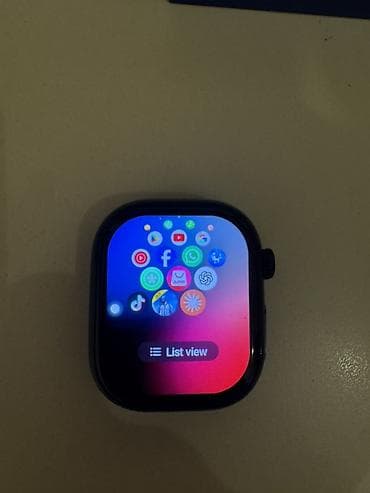 İşlənmiş, Smart saat, Sensor ekran, rəng - Qara — 8