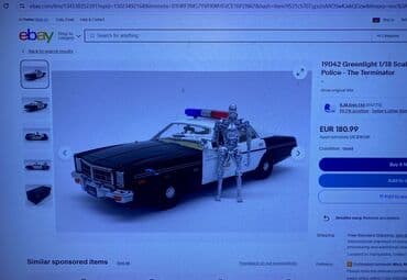 modeller: Коллекционная модель Dodge Monaco Police TERMINATOR 1977 — 21
