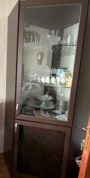 led lupa h4: Şüşəli dolab vitrini — 1