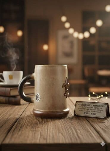 вазы для фруктов и конфет: Əlbəttə, buyurun: Satılır: Unikal Əl İşi Keramik Fincan – — 1