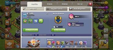 camaşırxana işi: Clash of Clans hesabı – Asıl Kənd - Oyun səviyyəsi: 94 - Profil adı — 1