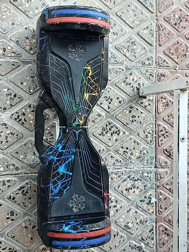 Elektrikli balans skuteri (hoverboard) - Rəng: qara korpus üzərində lalafo.az -da Elektrikli balans skuteri (hoverboard) - Rəng: qara korpus üzərində