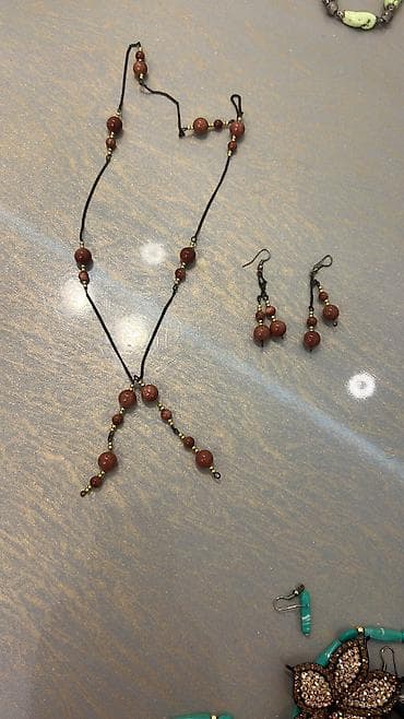 qizil mirvari: Hamisi tebii daslardi.Mirvari,Opal,qorniy pesok,Mercan . aqat — 7