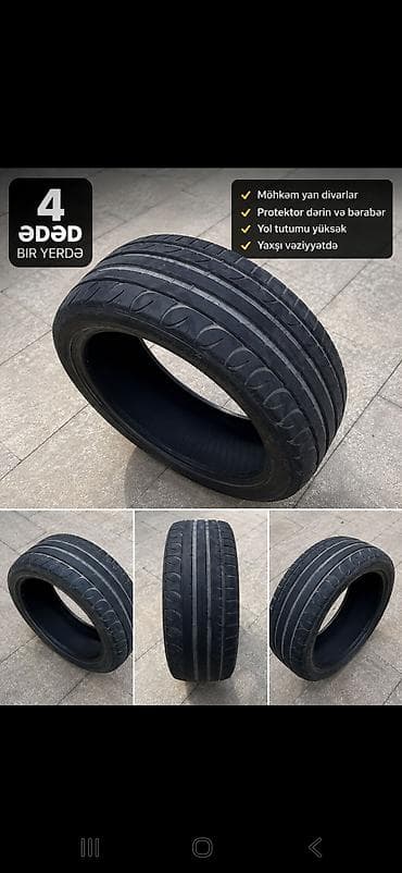 225 75 16с: Məhsul: Avtomobil təkərləri – 4 ədəd birlikdə Ölçü: 215/45 R17 — 2