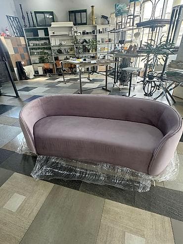 malazya mebel: Ofis üçün divan - Model: 3 nəfərlik, oval/yarımdairəvi formalı salon — 2