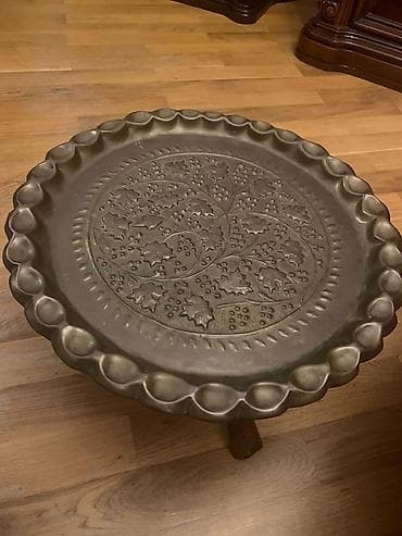 Jurnal masası, Açılmayan, Metal, Yumru masa
