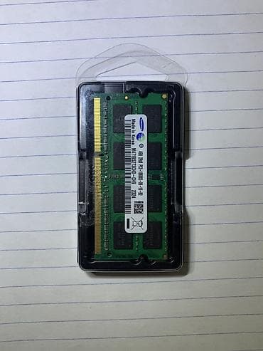 Ноутбуки: Оперативная память (RAM) Samsung, 4 ГБ, 1600 МГц, DDR3, Для ноутбука — 1