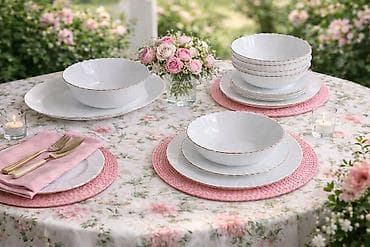 gunes paneli satilir: Nahar dəsti, rəng - Ağ, 6 nəfərlik, Türkiyə — 1