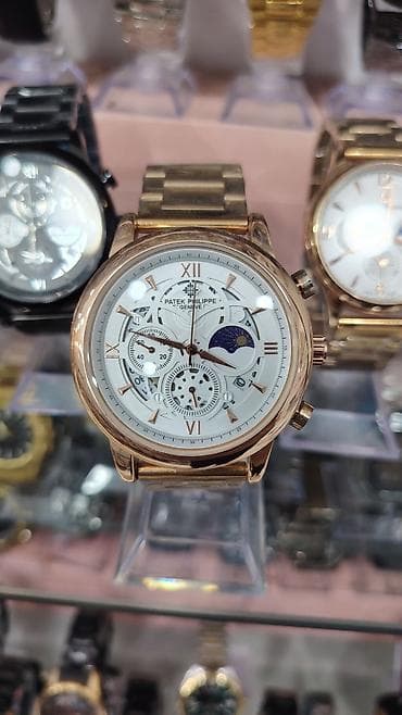 Qol saatları və aksesuarlar: Patek Philippe dizaynlı qol saatı Xüsusiyyətlər: - Korpus: polad və — 6