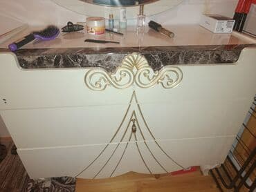 ikinci əl masa dəsti: İkinəfərlik çarpayı, Komod, İşlənmiş — 1