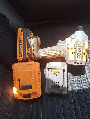 drel ingco: INGCO 20V P20S fırçasız (Brushless) akkumulaytorlu zərbə vint — 6