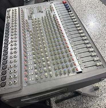 ses mixeri: Dynacord PowerMate 1600 – 2x700W gücə malik aktiv (powered) mikser — 3