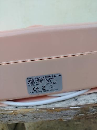 воск: İki bölməli parafin vannası – R.M.T Beauty Appliance Co. Ltd, model — 2