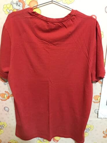 kofta modelleri 2022: Futbolka, L, rəng - Qırmızı — 2