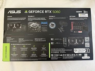 kettler: Videokart Asus GeForce RTX 5060, 8 GB, Yeni — 2