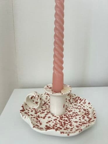 şamdan al: Keramik şamdan yeni deyil amma idiyel vezyetdedi — 1