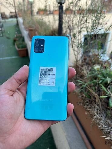 Samsung Galaxy A51, 128 GB, rəng - Göy