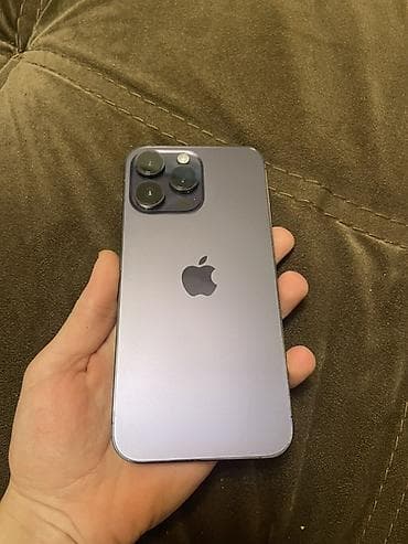 14 pro: IPhone 14 Pro Max, 256 GB, Deep Purple, Face ID — 2
