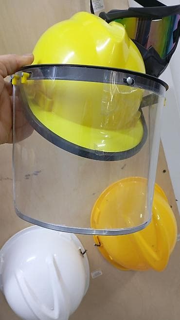 Mexaniki əl alətləri: Üz sipərlikli təhlükəsizlik dəbilqəsi + alət dəsti Məhsul təsviri: - — 3