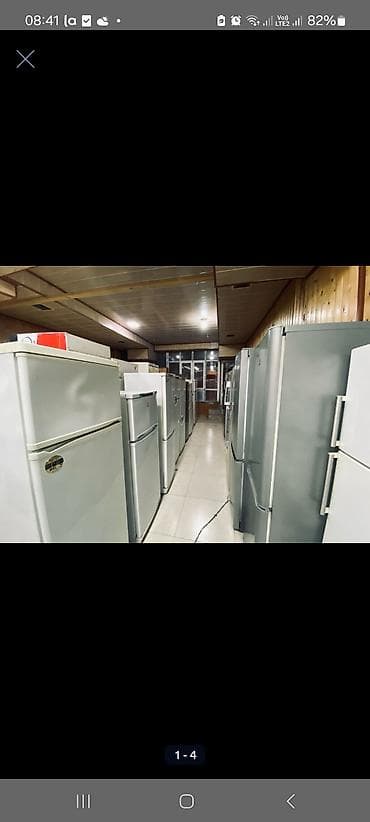 xolodilnik satilir: 1 qapılı Hoffman Soyuducu Satılır, rəng - Ağ — 3