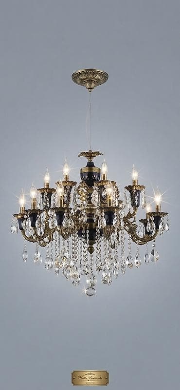 keramik: Çılçıraq, 10 və daha çox lampa — 5