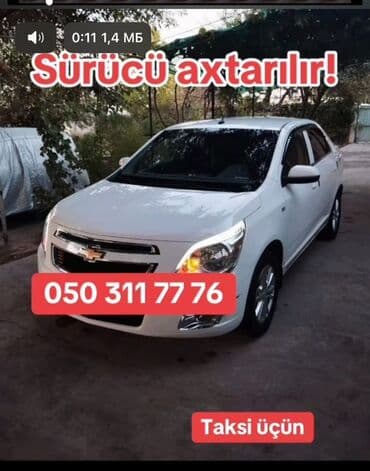 Inzibati heyət: Taksi sürücüsü tələb olunur, Nəqliyyat təmin edilir — 1