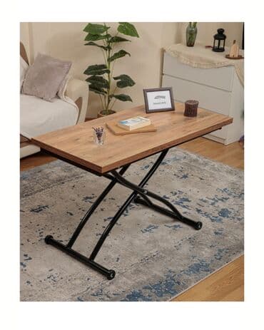 elektrostatik: Qonaq masası, Yeni, Transformer, Laminat, Dördbucaq masa — 2