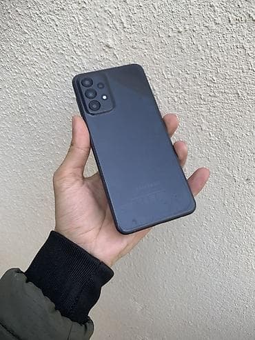 samsung note 2 ekran: Samsung Galaxy A23, 64 GB, rəng - Boz, Barmaq izi — 3