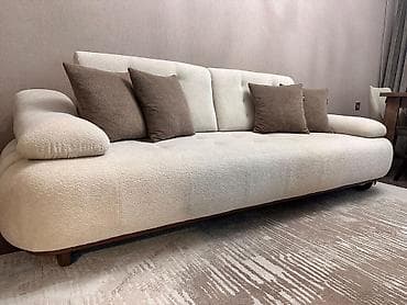 stom kreslo: İşlənmiş, Divan, 2 kreslo, Bazasız, Açılan — 3