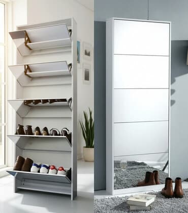 пластиковый шкаф на балкон: Обувница — 1