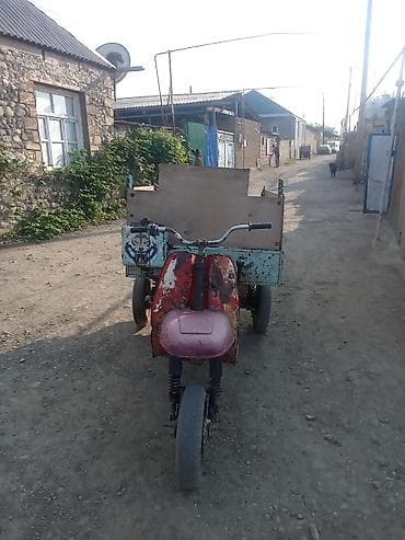 4 teker motor: Yükdaşıma üçün üçtəkərli motoarabası - Tip: Özəldən yığma üçtəkərli — 3