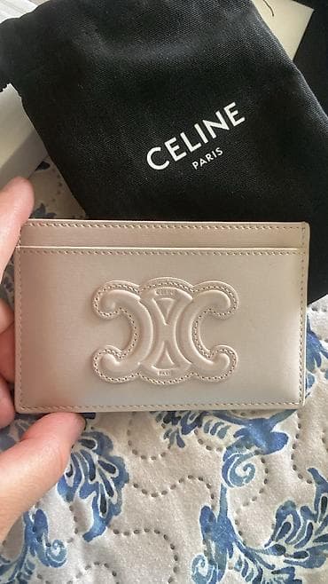 givenchy çanta: CELINE Paris Triomphe kartlıq ORİGİNAL YENIDIR KAROBKASIDA VAR — 1